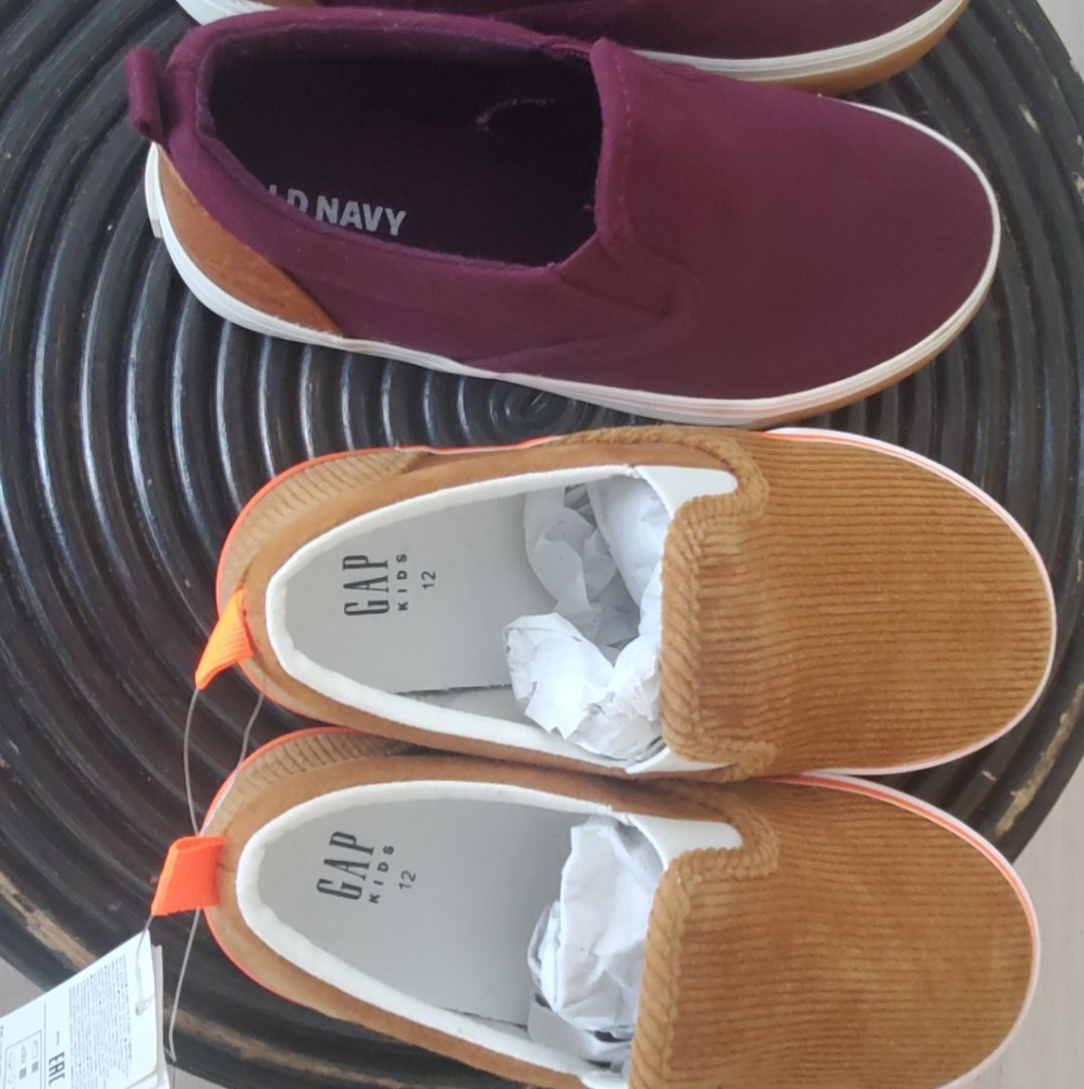 2 pair Preschool size 12 shoes